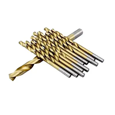 Titanyum Kaplamalı Spiral Matkap Ucu Seti 1-3 mm, 50 Adet