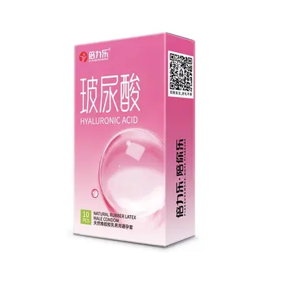 Beilile Hyaluronic Acid Condoms, Ultra-Thin, 10-Pack - 8
