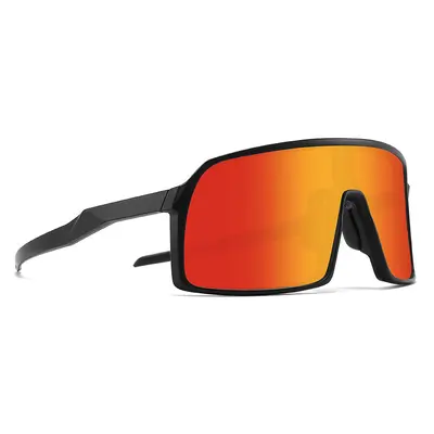 Polarisierte Herren-Sonnenbrille mit großem Einteiler-Rahmen - 4