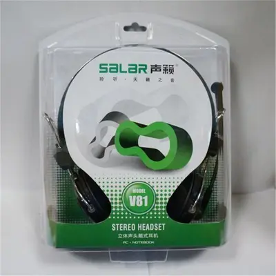 Shenlai V81 wired gaming headset, 3.5mm jack, universal computer compatible