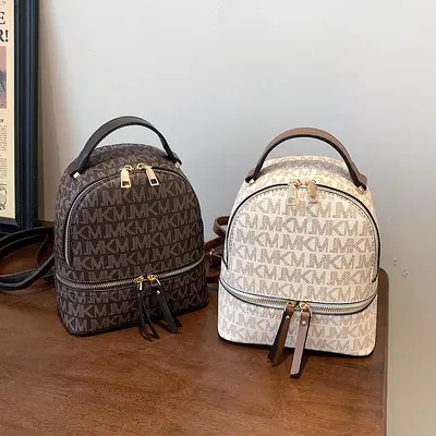 Women's Backpack, Letter Bag, Campus and Travel School Bag - 5