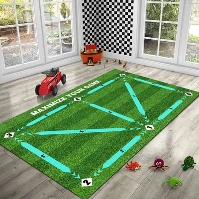 Diatomite Anti-Slip Football Training Mat, Soundproof - 5