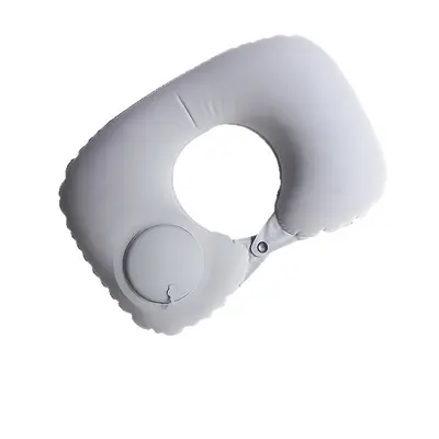 Inflatable U-shaped neck pillow, portable, travel support - 5
