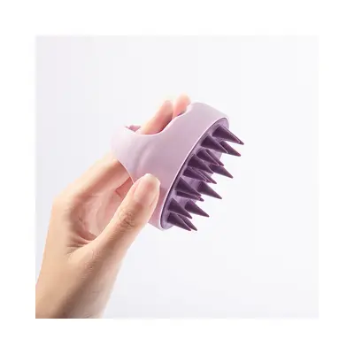 Silicone shampoo brush, scalp massage bath comb, TPE soft-bristled shampoo brush, for professional and home use, in stock.