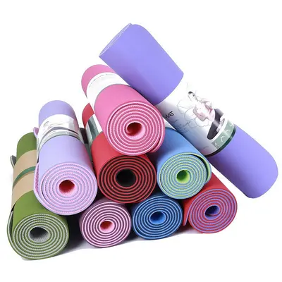 Extended TPE Yoga Mat, Non-Slip and Odorless, Shock-Absorbing - 7