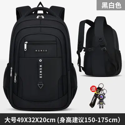 Cross-border Foreign Trade Middle and High School Boys School Bag College Student Backpack Travel Large Capacity Casual Shoulder Bag Wholesale - 8