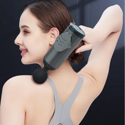 Silent Electric Massage Gun with LCD Screen for Fitness - 5