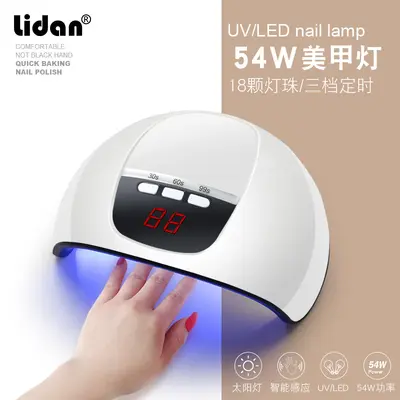 54W USB tırnak lambası 18 yuvalı