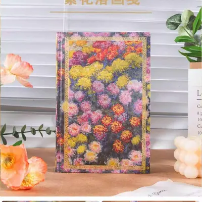 Van Gogh Starry Night Retro Diary Notebook, Lined, Hardcover - 11
