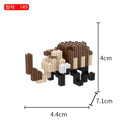 6 mm Böcek Yapı Blokları Seti, Çocuklar İçin Eğitici Oyuncak - 10