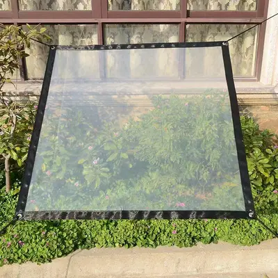 Transparent HDPE Rainproof Tarpaulin, Moisture-Proof Cover for Greenhouses