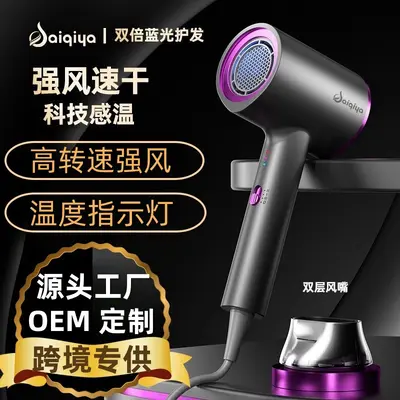 Professional Hair Dryer High Power, Blue Light, Constant Temperature
