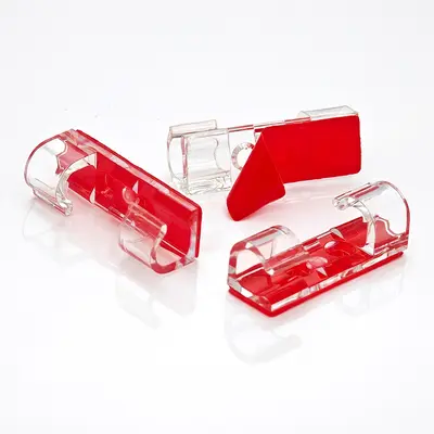 Selbstklebender nagelfreier Kabelorganizer, rückstandsfrei - 11