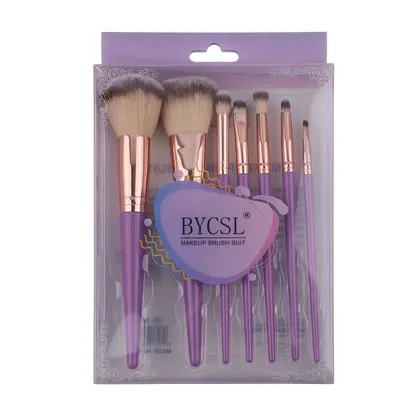Çapraz Sınır Dış Ticaret İhracat Kutu Paketli Makyaj Fırça Seti Tam Set Profesyonel Yüz Kozmetik Contouring Göz Detay Blending Fırçası