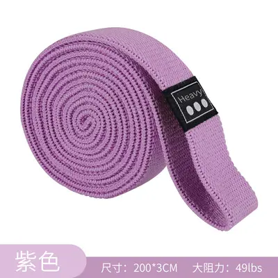 Widerstandsband 200 x 3 cm, Po-Trainingsring, elastisch - 9