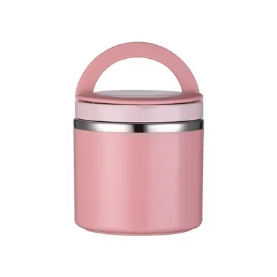 Large Insulated Stainless Steel Lunch Box with Handle and Lid - 13