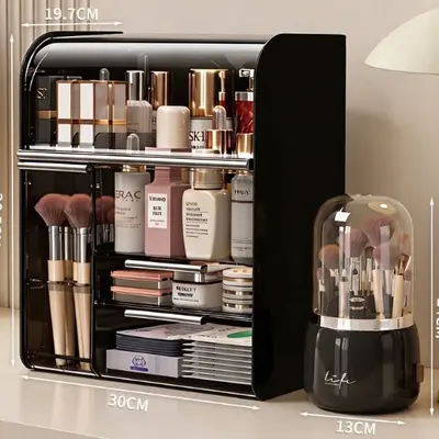 Makeup brush storage tube dustproof large capacity - 12