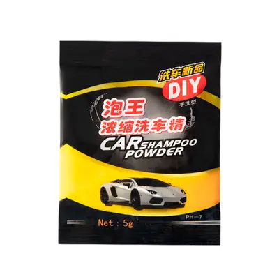 Concentrated Car Wash Shampoo with Polishing Foam Powder and Crystal Wax