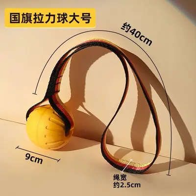 狗狗玩具大型犬互动圆环金毛拉布拉多拉环狗球磨牙耐咬狗解闷玩具 - 9
