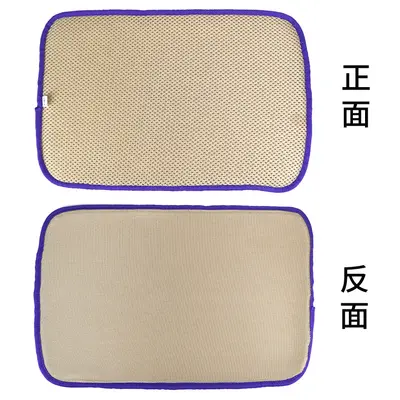 Pet Double-Layer Thickened 3D Dog Mat, Breathable Anti-Bedsore Dog Pad, Temperature-Regulating Cooling Massage Mat, Dog Bed Pad, Cat and Dog Crate Mat