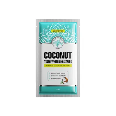 KORMESIC coconut oil teeth whitening strips - 7