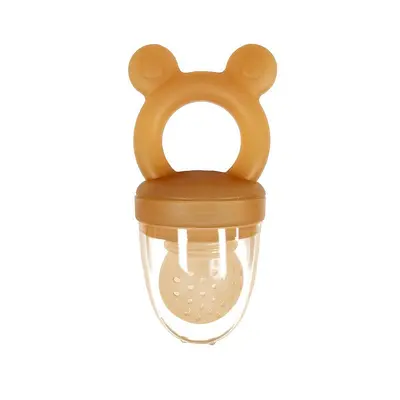Nano Silver Silicone Baby Teether, Food-Grade and Antibacterial