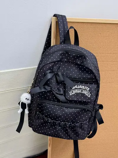 Large Capacity Women's Backpack for Junior High Students - 4