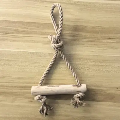 Natural Coffee Wood Dog Chew Stick, Durable, Boredom-Relief Toy for Puppies and Dogs