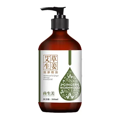 Ginger and Mugwort Massage Oil for Gua Sha and Full-Body Back Massage - 6