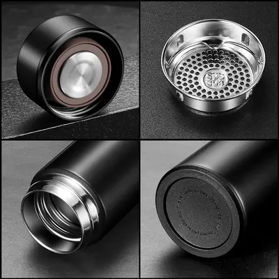 304 Stainless Steel Thermos Cup with Smart Temperature Display - 5
