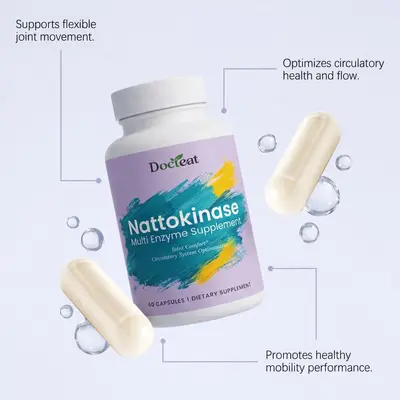 DOCTEAT Sports Recovery Circulation Capsules for Daily Energy - 2