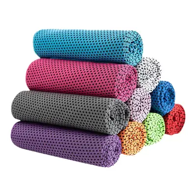 Sınır ötesi spor soğuk algılayıcı hızlı kuruyan havlular toptan bilek havluları ter emici soğutucu havlular açık hava koşu fitness ter silme soğutucu havlular - 6