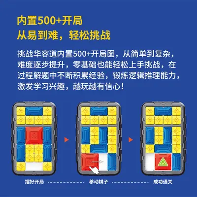 Smart Huarongdao Sliding Puzzle, Logic Game for Children and Adults - 5