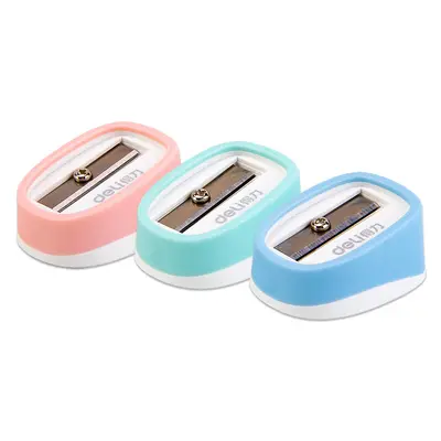 Точилка Deli 68652 Pencil Sharpener милая портативная мини-точилка для детей и студентов оптом