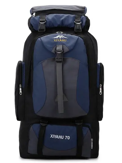 70L Mountaineering Backpack, Large Capacity Hiking - 6