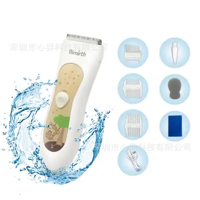 Baby- und Kinder-Haarschneider, leise, wasserdicht, USB-Akku - 8