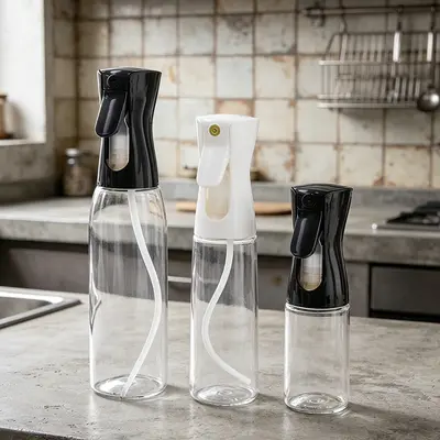 Press-Type Kitchen and BBQ Oil Sprayer Bottle for Air Fryer