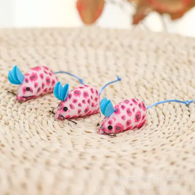 Manufacturer New Plush Simulation Little Mouse Cat Toy Catnip Mouse Scratch-Resistant Bite-Resistant Interactive Pet Supplies