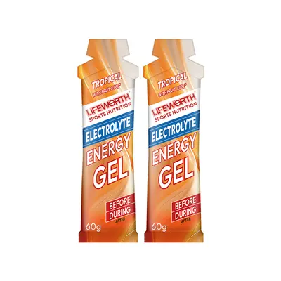 Fruit Flavour Electrolyte Energy Gel, Sports Supplement - 2