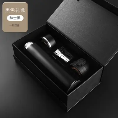 316 Edelstahl-Thermobecher mit Teesieb, Geschenkbox-Set - 6