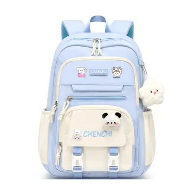 Spine-Protecting Large Capacity Backpack for Primary and Middle School Students, Grades 3- - 5
