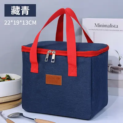 Große PEVA-Picknick-Kühltasche, wasserdicht, mit Umhängegurt - 12