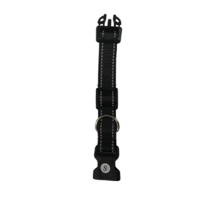 Reflective Adjustable Nylon Dog Collar for Small and Medium Pets - 7