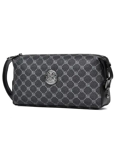 Men's Handbag, Soft Leather, Large Capacity, Business Casual - 6