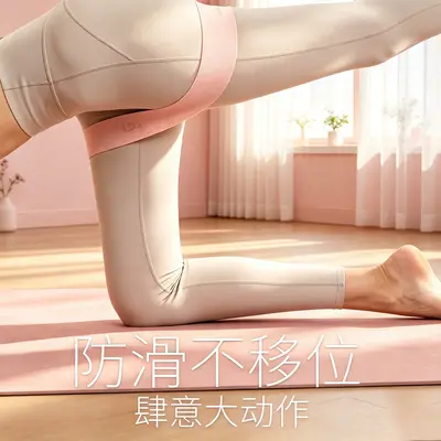 Yoga Resistance Loop Band for Squat and Glute Training - 3