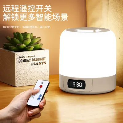 Rechargeable Touch Bedside Night Light with Remote Control