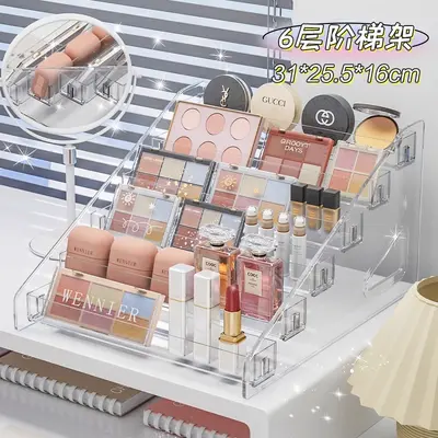 Acryl-Displayständer mehrstöckig Kosmetik-Organizer - 10