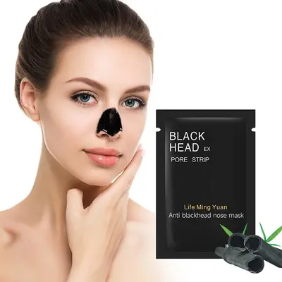 Bambu Kömürlü Siyah Nokta Soyma Burun Bandı, Derin Temizlik, Gözenek Sıkılaştırıcı - 3