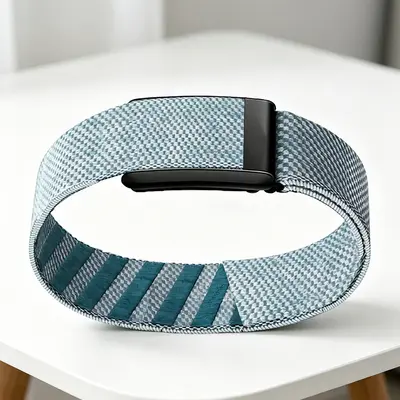 Ersatz-Oberarmband für Whoop 5.0, elastisches Nylon mit Metall-U-Rahmen