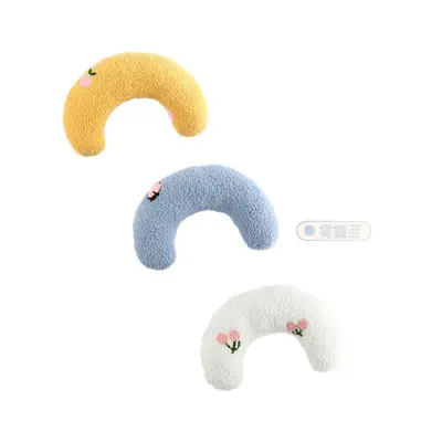 U-Shaped Moon Pillow for Cats and Dogs, Neck Support, Thickened - 6